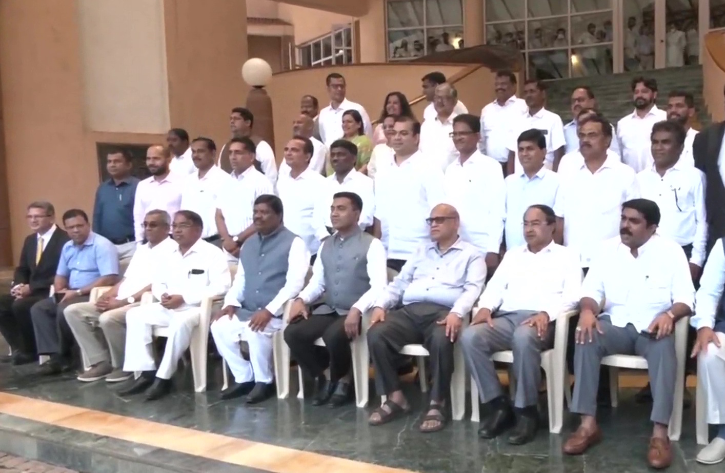 Newly-elected Goa Assembly members take oath