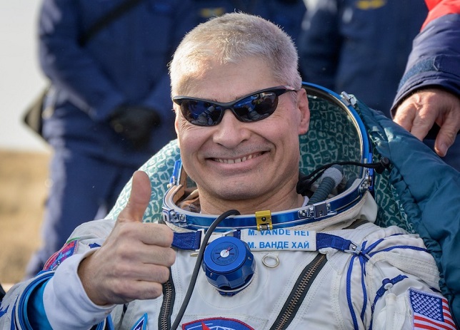 NASA astronaut Mark Vande Hei