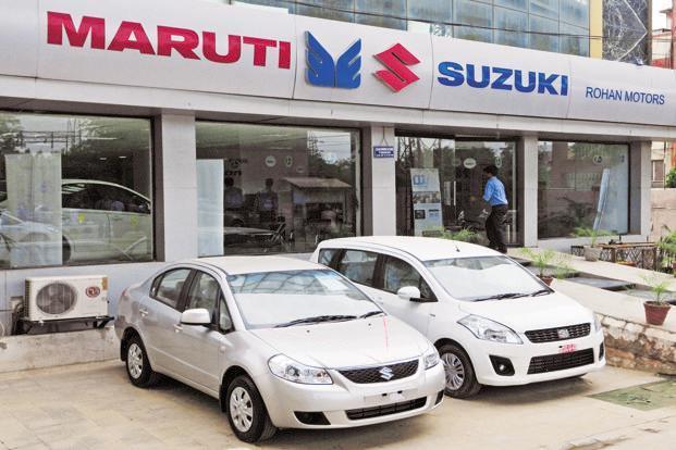 Showroom of Maruti Suzuki (File Photo)