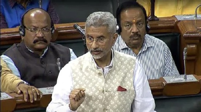 External Affairs Minister S Jaishankar