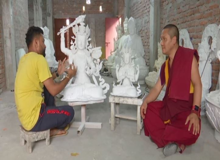 Lama Tashi Norbu, a Netherlands national, travelled thousands of miles away from his home
