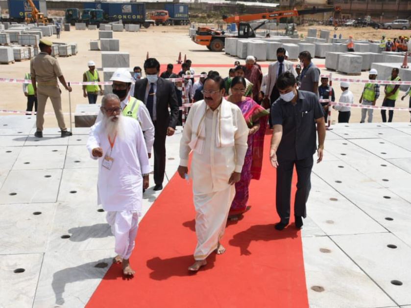 Vice President M Venkaiah Naidu visited Ram Janmabhoomi temple