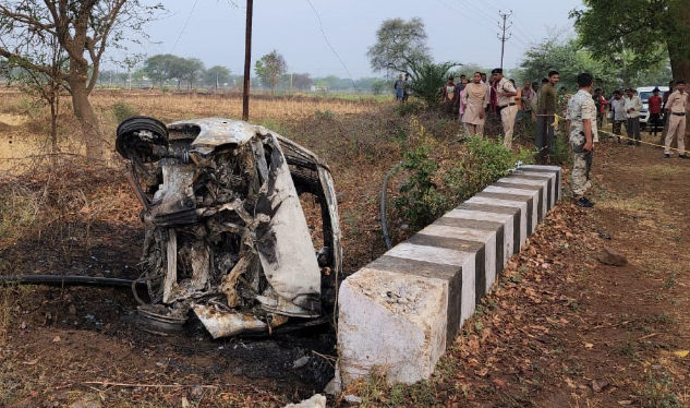 Car accident Rajnandgaon district of Chhattisgarh