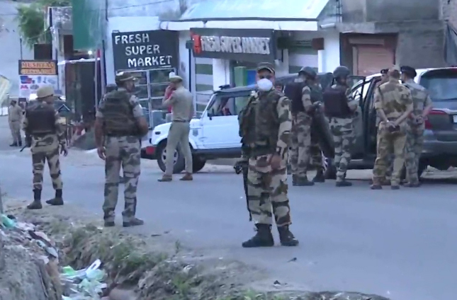 An encounter between security personnel and terrorist in Sunjwan area of Jammu