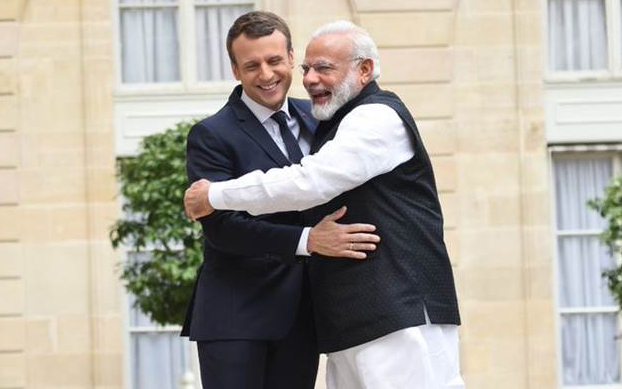 PM Modi congratulates Emmanuel Macron (File Photo)