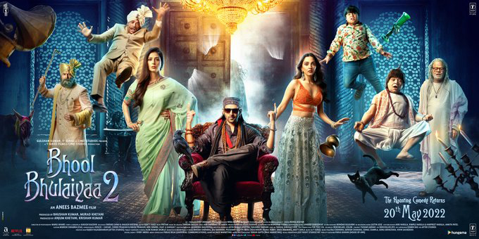 Poster of Bhool Bhulaiyaa 2