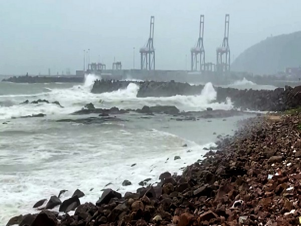 Severe Cyclone Asani weakened to a cyclonic storm