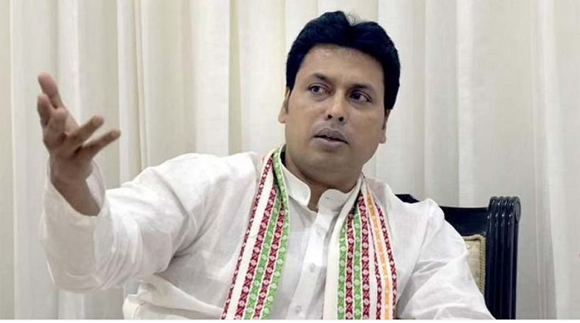 Biplab Deb resigns as Tripura Chief Minister (File Photo)