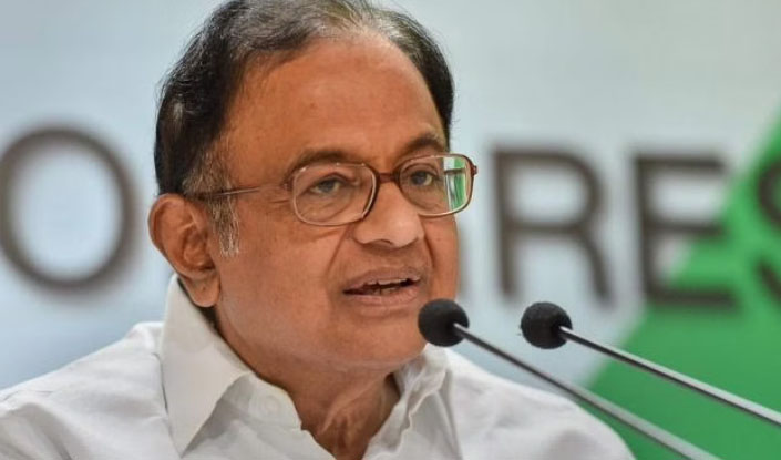 Senior Congress leader P Chidambaram