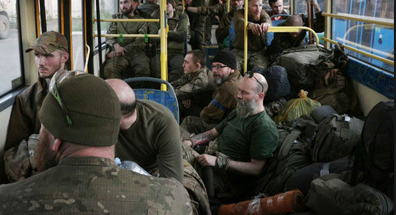Nearly 1,000 Ukrainian troops left in Mariupol