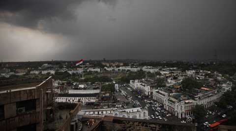Cloudy morning in Delhi after overnight rains (File Photo)