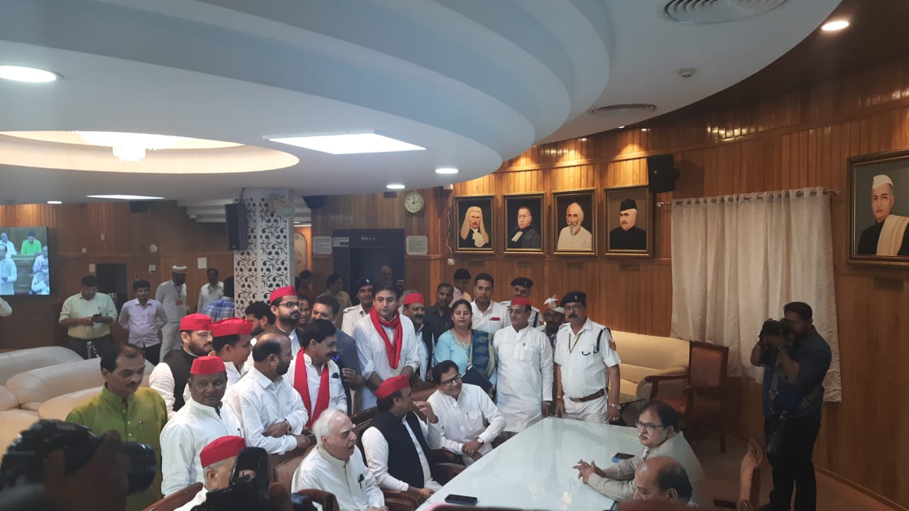 Kapil Sibal files nomination for Rajya Sabha