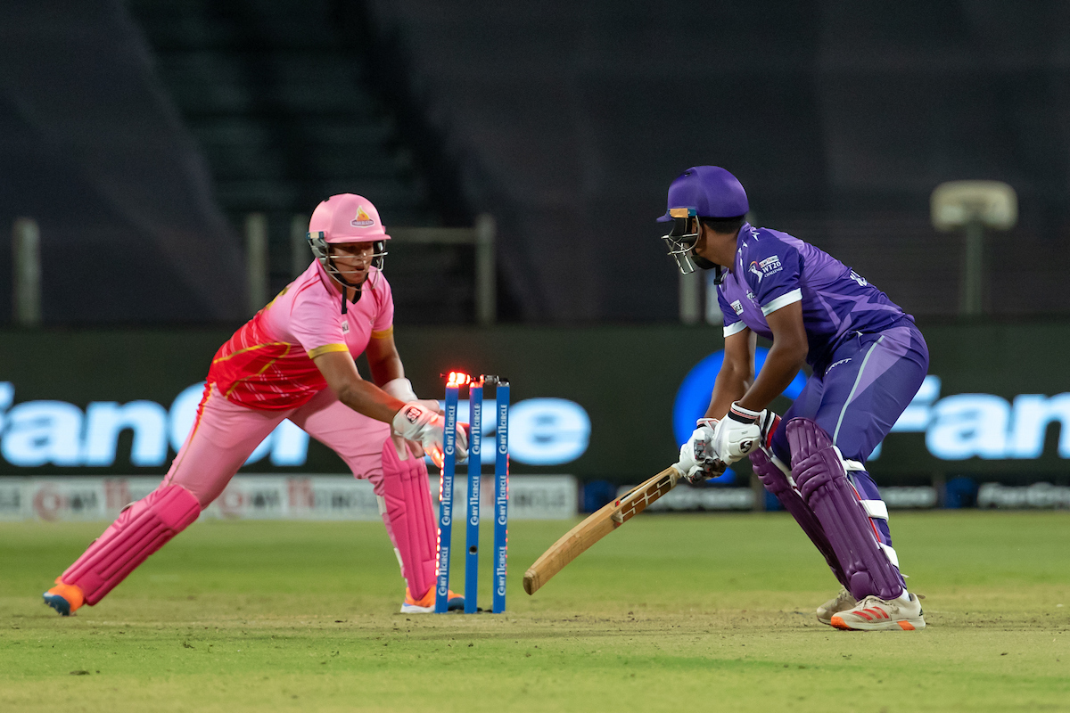 Trailblazers to a 16 runs victory over Velocity in the Women's T20 Challenge
