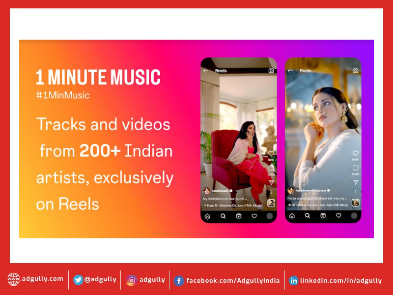 Instagram introduces '1 minute music' for reels and stories in India (File Photo)