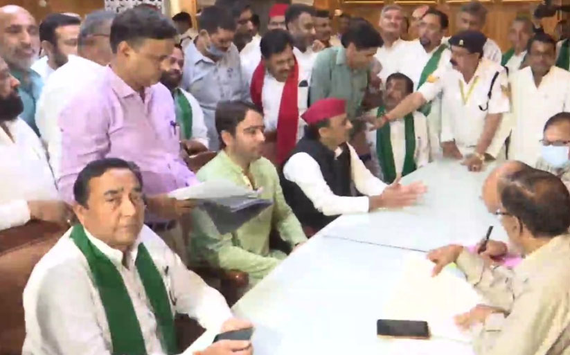 Jayant Chaudhary files nomination for Rajya Sabha elections