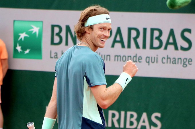 Russia's Andrey Rublev (File Photo)