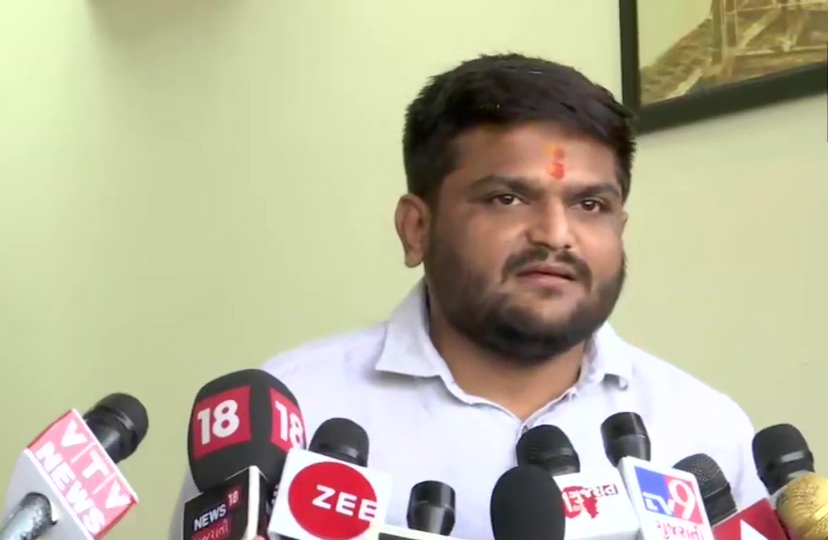 Gujarat Patidar leader Hardik Patel