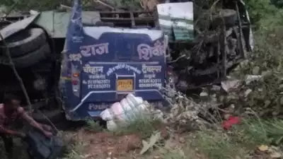 Twenty-five pilgrims from Madhya Pradesh died in road accident