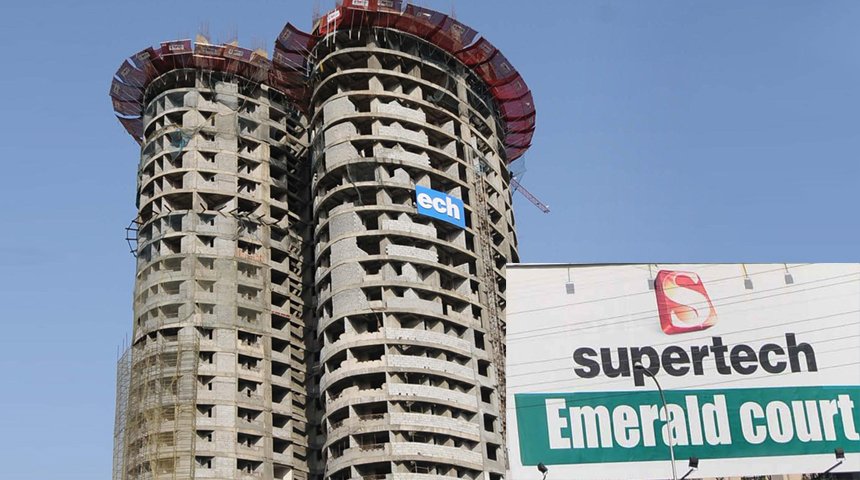 40-storey twin towers of Supertech to demolished on August 21