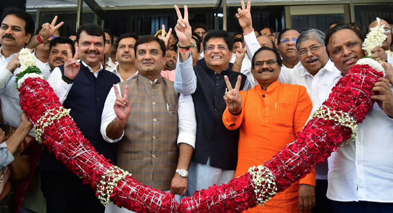 BJP won Rajya Sabha seats in Maharashtra