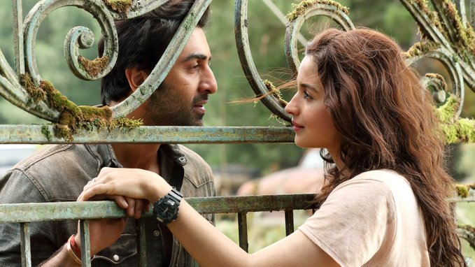 Glimpse of Ranbir Kapoor and Alia Bhatt from the film