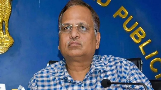 Satyendar Jain, Health Minister, Delhi (File Photo)