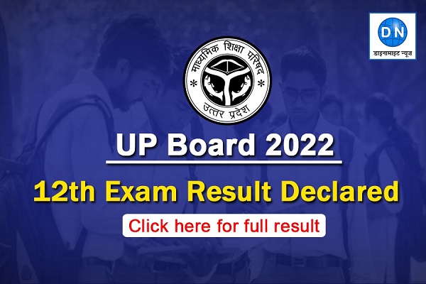 UP Board 12th exam result declared