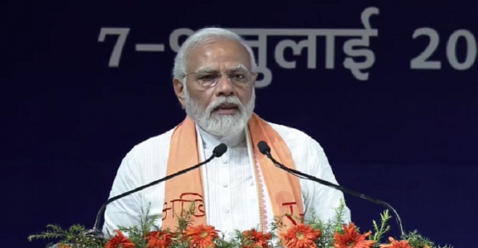PM Narendra Modi in Varanasi