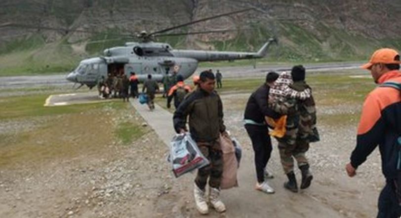 IAF presses helicopters in Amarnath cloudburst relief operations