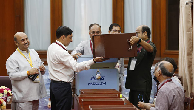 Counting of MLAs votes underway