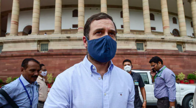 Congress MP Rahul Gandhi at Parliament House (File Photo)