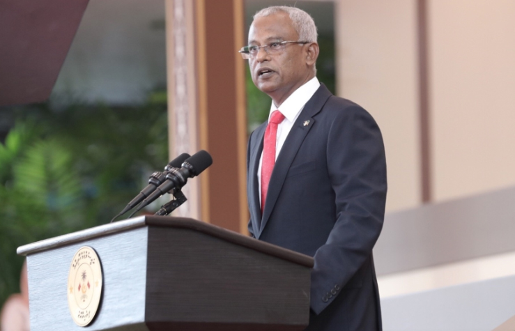 Maldives President Ibrahim Solih