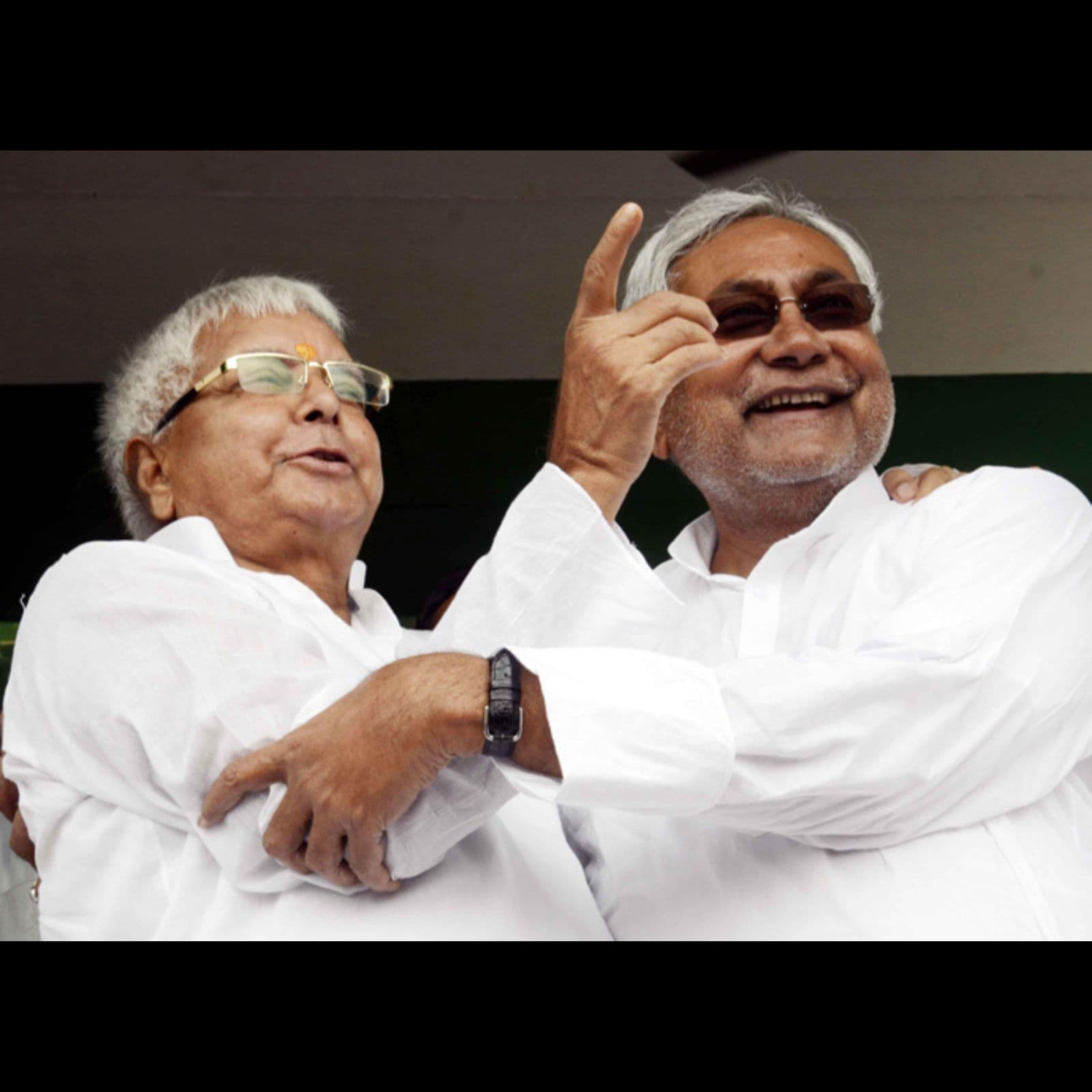 Nitish Kumar and Lalu Prasad Yadav (File Photo)