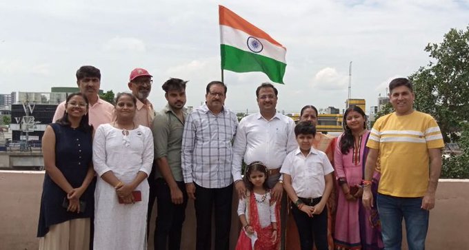 Independence Day celebrated with great fervour at Dynamite News Delhi Headquarters