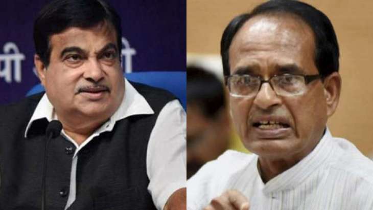 Nitin Gadkari and Shivraj Chouhan