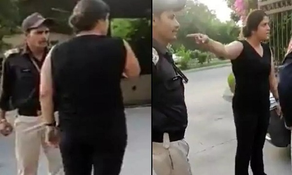 Woman arrested for misbehaving with security guard in Noida