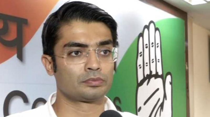 Young Congress leader Jaiveer Shergill (File Photo)