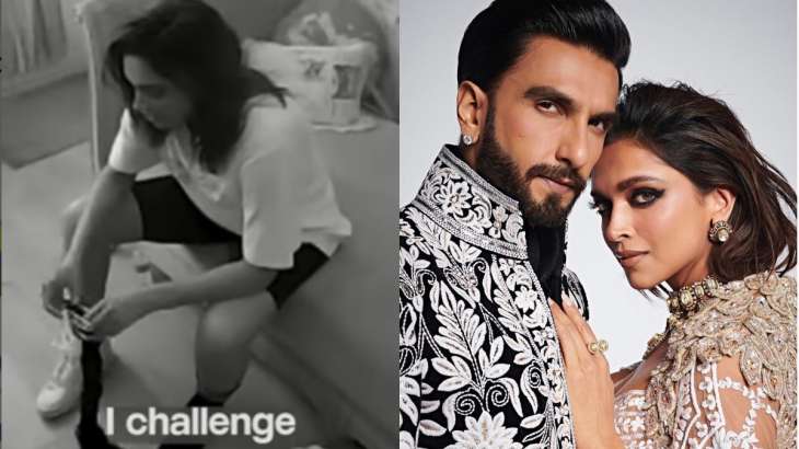 Deepika Padukone challenges Ranveer Singh in new video