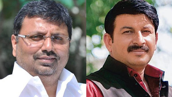 BJP MPs Nishikant Dubey and Manoj Tiwari (File Photo)