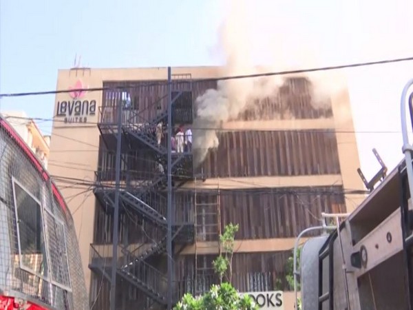 Fire incident at Levana hotel in Lucknow