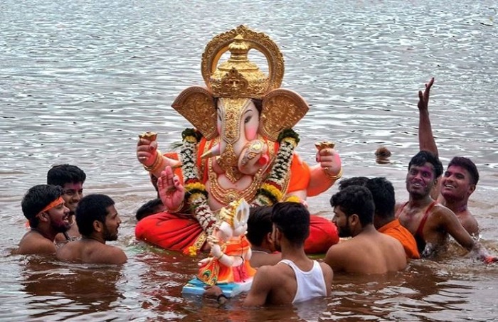 Ganesh Idols immersion (File Image)