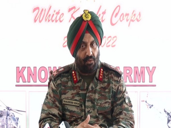 GOC White Knight Corps Lieutenant General Manjinder Singh