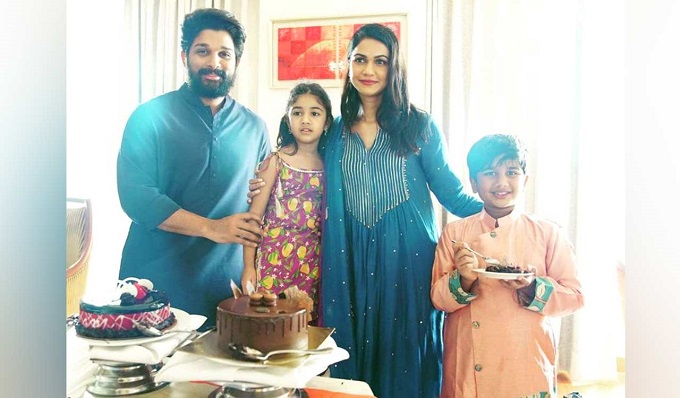 Allu Arjun celebrates wife Sneha’s Birthday