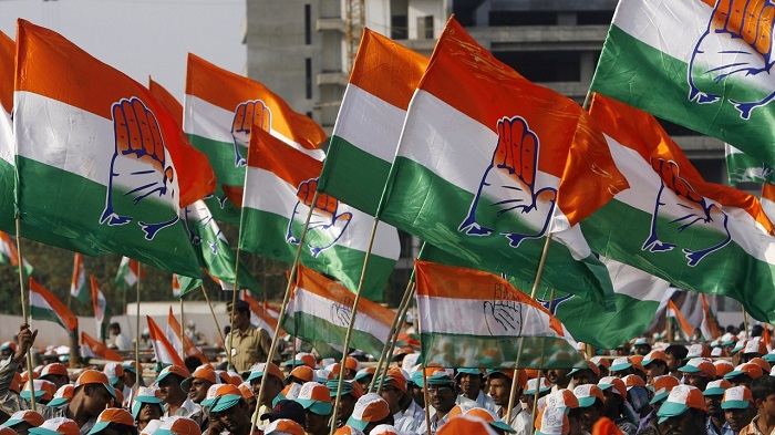 Congress Party Flags (File Photo)