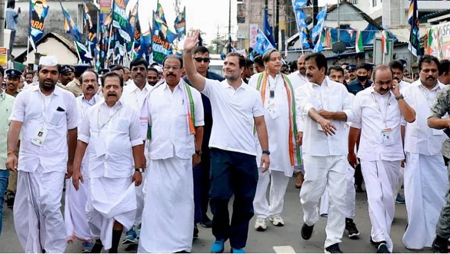 Rahul Gandhi resumes Karnataka leg of Bharat-Jodo Yatra
