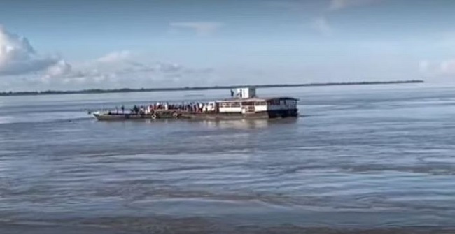 Boat accident on BrahmaputraIn Nalbari district