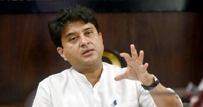 Union Civil Aviation Minister Jyotiraditya Scindia (File Photo)