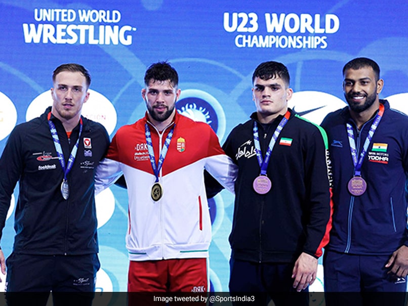 India win 3 Greco-Roman medals to script history