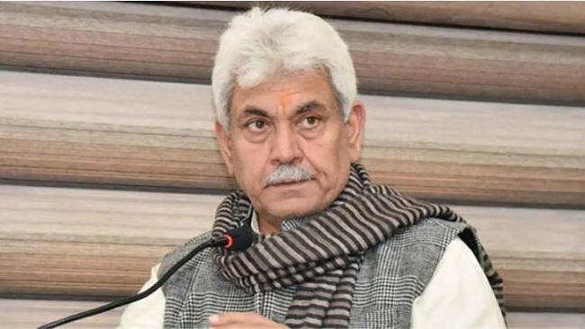 Governor of Jammu and Kashmir Manoj Sinha