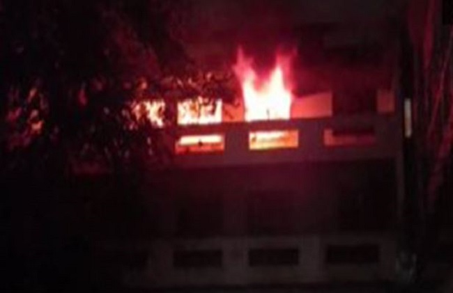 Fire breaks out at Vrindavan hotel in Mathura District